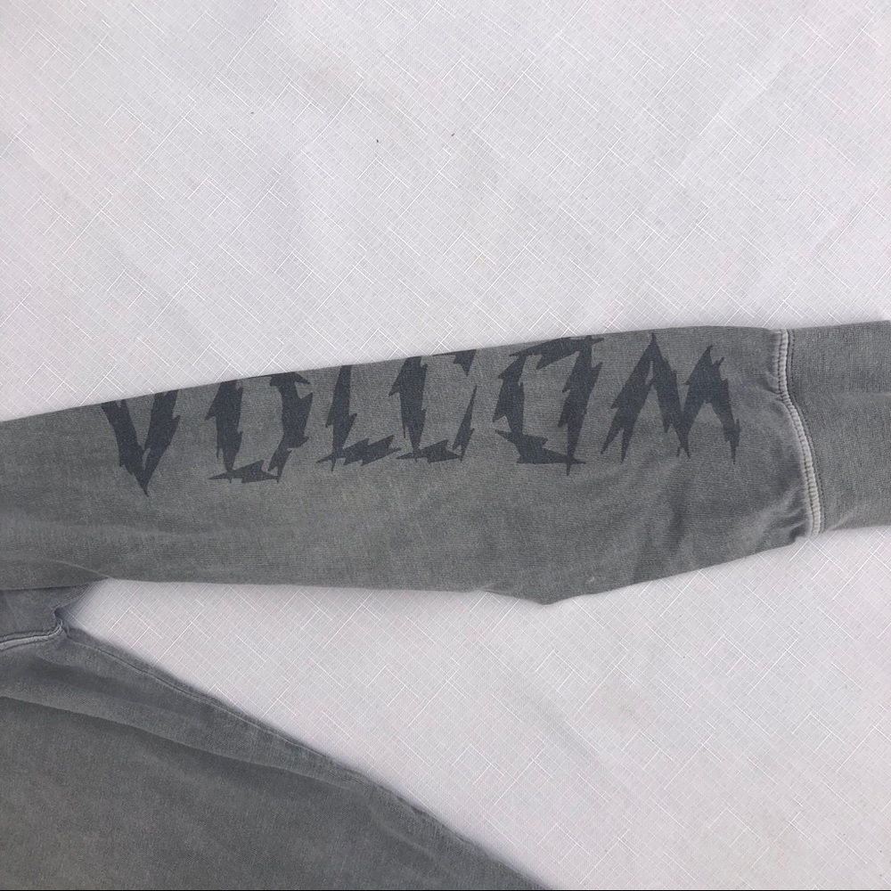 VOLCOM HOODIE SWEATSHIRT GRAY SIZE M - Picture 12 of 13